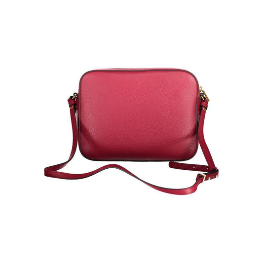 Coccinelle Red Leather Handbag CO-35661