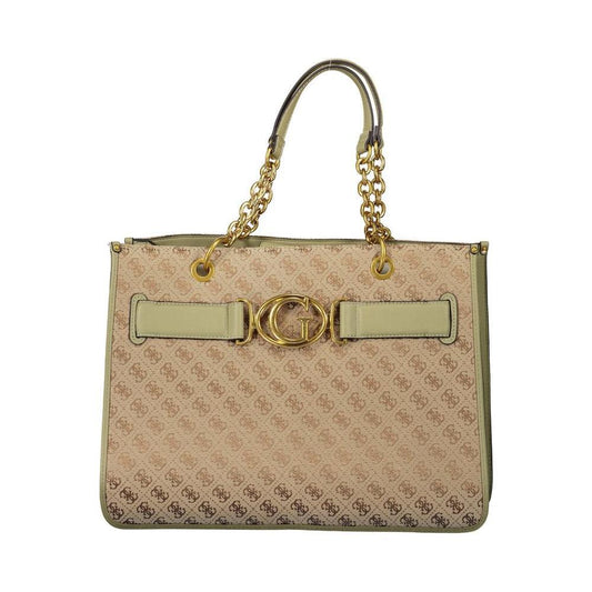 Guess Jeans Green Polyester Women Handbag GU-10179