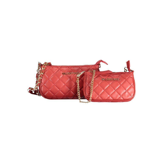 Mario Valentino Red Polyethylene Handbag VA-29942