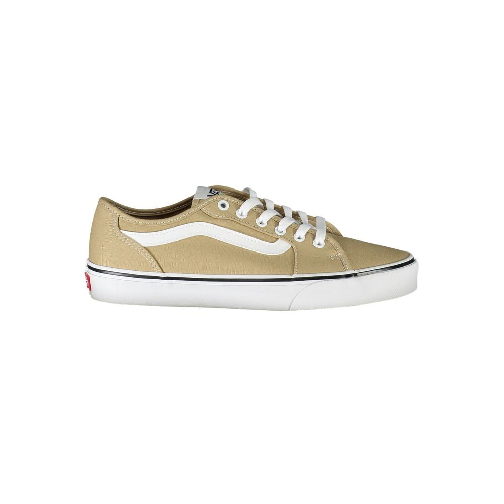 Vans Beige Polyester Athletic Sneakers Vans