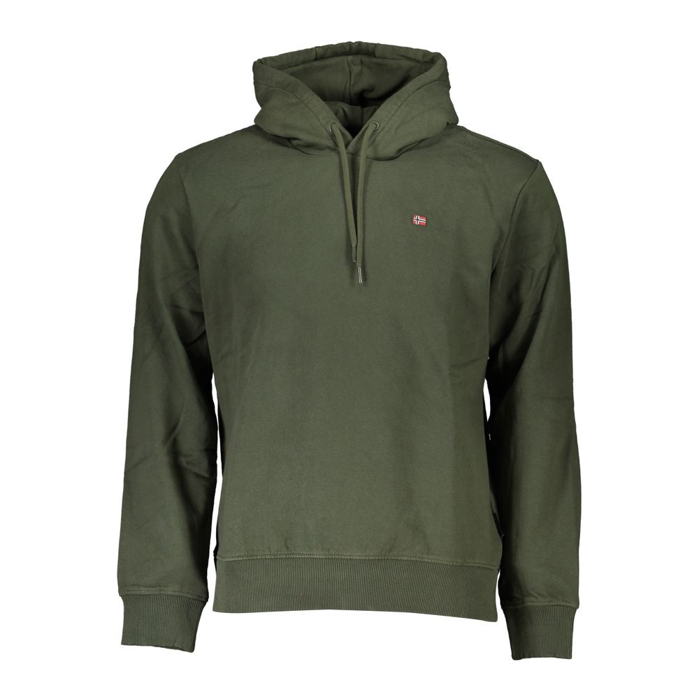 Napapijri Verde Cotton Male Sweatshirt