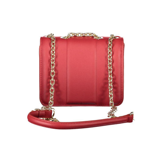 Mario Valentino Red Polyethylene Women Handbag VA-34688