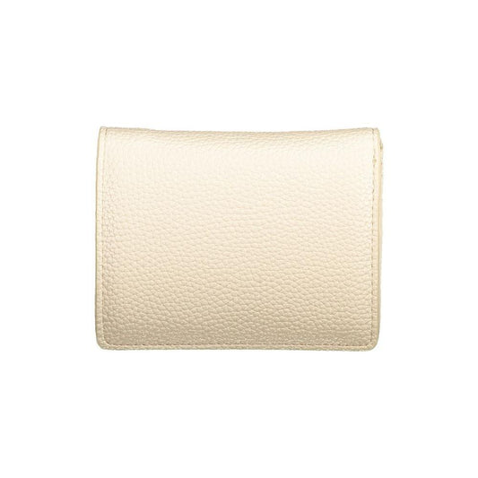 Mario Valentino Beige Polyethylene Wallet VA-36210