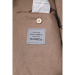 Dolce & Gabbana Beige TAORMINA Single Breasted Coat Blazer KOS2315-58