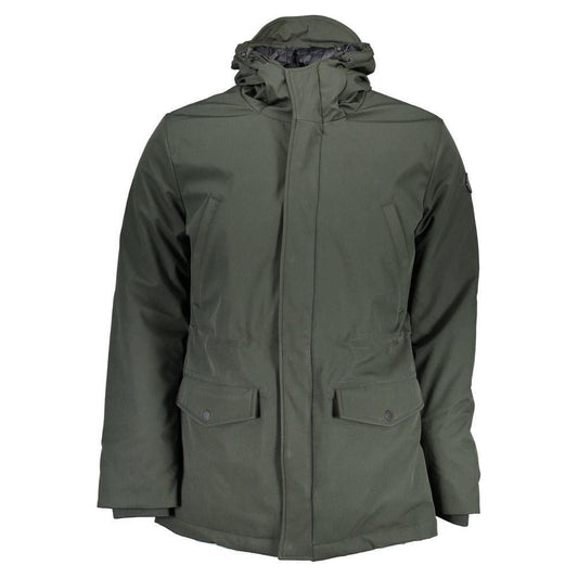 U.S. POLO ASSN. Green Polyester Men Jacket US-4588-IT48 | M