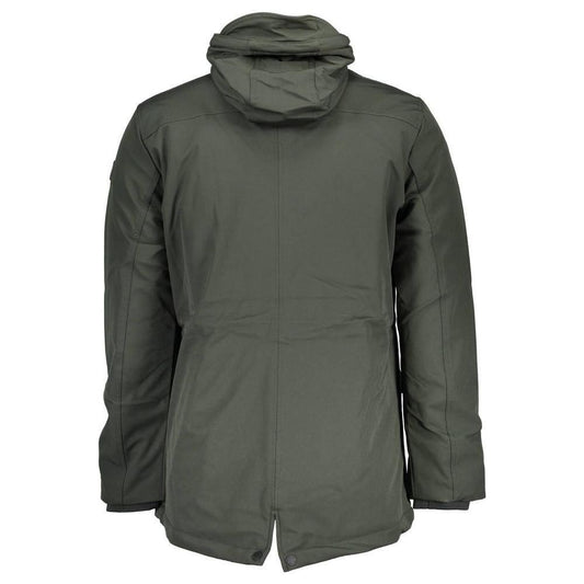 U.S. POLO ASSN. Green Polyester Men Jacket US-4588-IT48 | M