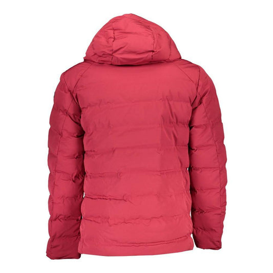 U.S. POLO ASSN. Red Polyamide Men Jacket US-4720-IT56 | 3XL