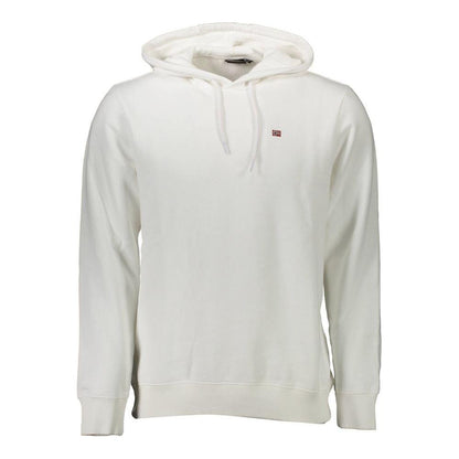 Napapijri White Cotton Men's Sweatshirt