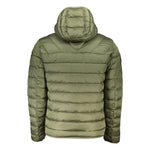 Napapijri Green Polyamide Men Jacket NA-21679-XS