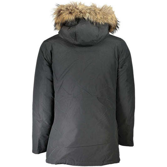Woolrich Gray Cotton Jacket WO-24356-XXL