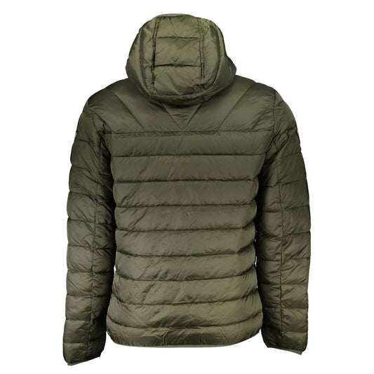 Napapijri Green Polyamide Men Jacket NA-25305-XXL