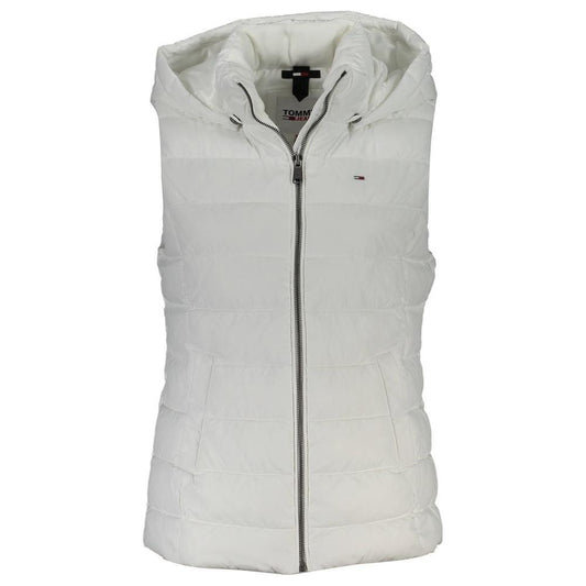 Tommy Hilfiger White Polyester Women Jacket TO-26182-XS