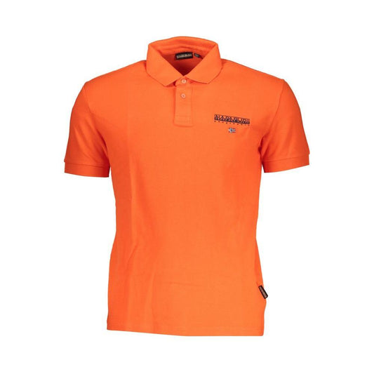 Napapijri Pink Contrast Detail Polo Shirt NA-28547-S