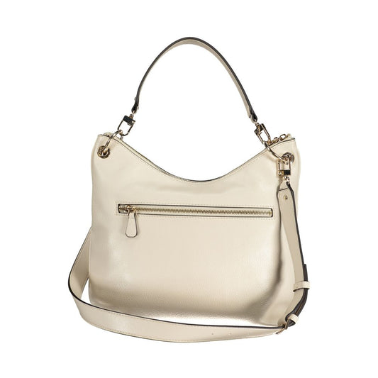 Guess Jeans Beige Polyethylene Handbag GU-31258