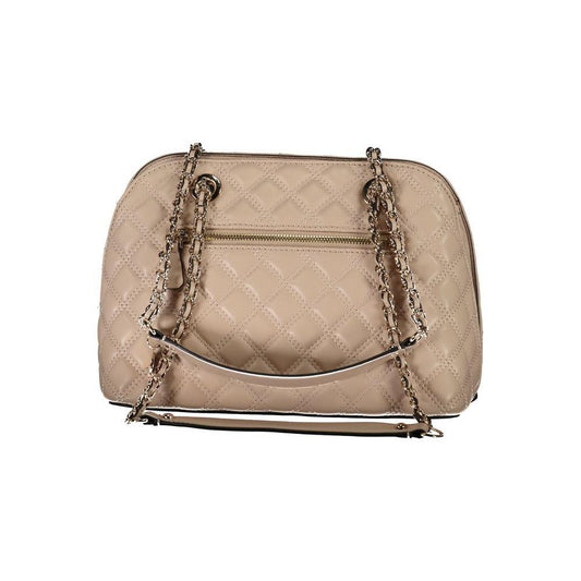 Guess Jeans Beige Polyethylene Handbag GU-31713