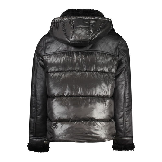 Guess Jeans Black Polyester Jacket GU-32080-S