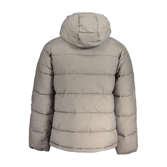Calvin Klein Gray Nylon Jacket CA-32321-XXL