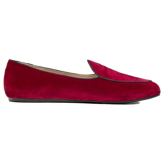 Charles Philip Red Velvet Loafer CH-15376-EU41/US8