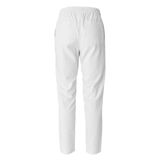 Alpha Studio White Cotton Jeans & Pant AL-15388-IT46 | S