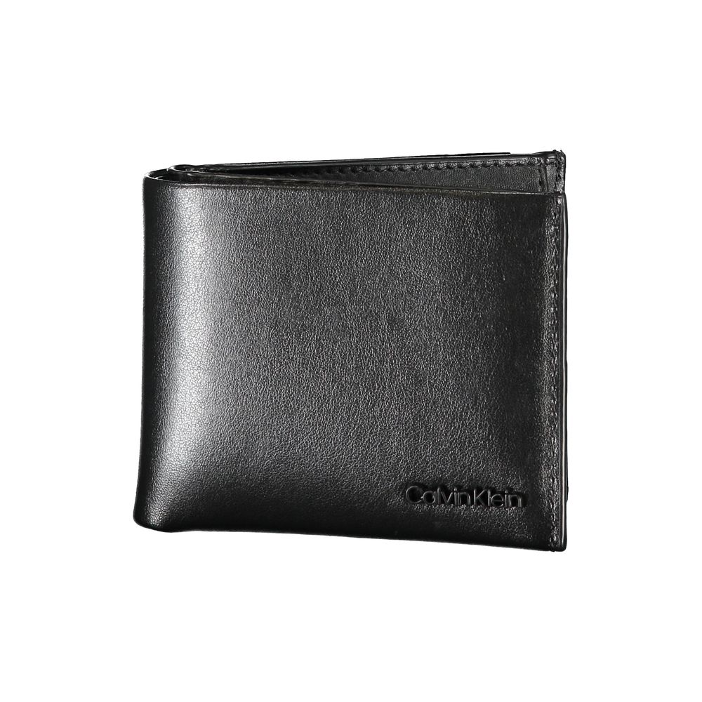 Calvin Klein Black Leather Men Wallet