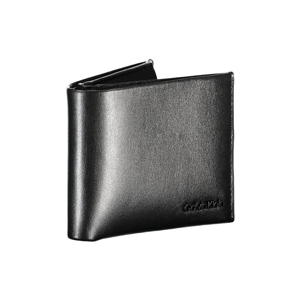 Calvin Klein Black Leather Men Wallet