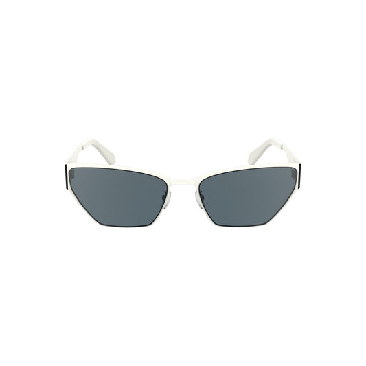 Calvin Klein White Metal Women Sunglass CA-38336