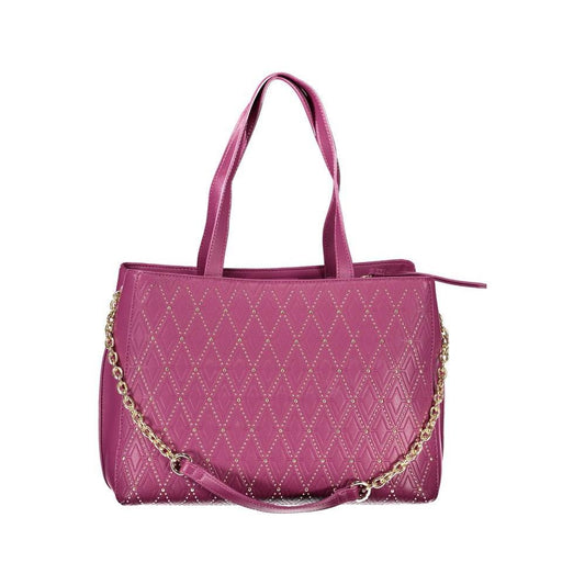 Mario Valentino Purple Polyethylene Handbag VA-24258