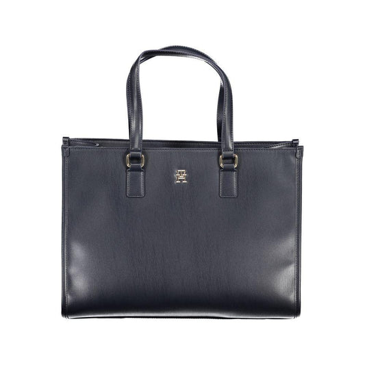 Tommy Hilfiger Blue Polyethylene Handbag TO-30704