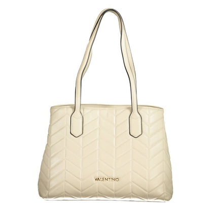 Valentino Beige Polyethylene Handbag