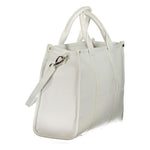 Mario Valentino White Polyethylene Handbag VA-36108