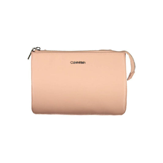 Calvin Klein Pink Polyester Women Handbag CA-17743