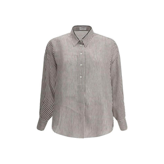 Brunello Cucinelli Striped Shirt BR-MH756NL405C007-M