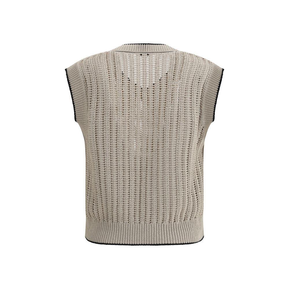 Brunello Cucinelli Knitted Vest BR-MSB582002C9731-L
