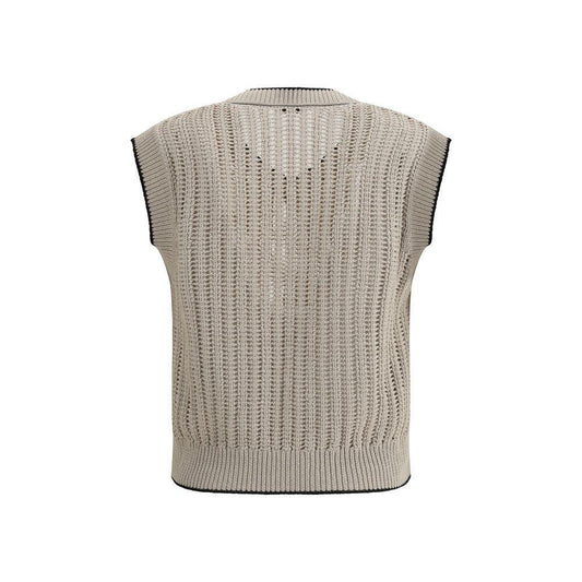 Brunello Cucinelli Knitted Vest BR-MSB582002C9731-L