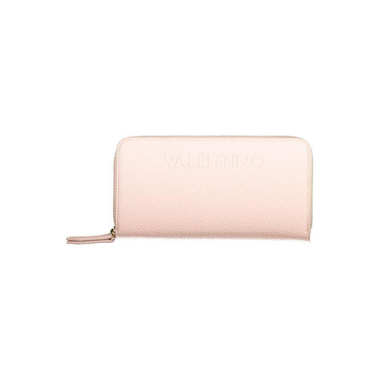Mario Valentino Pink Polyethylene Wallet VA-36189