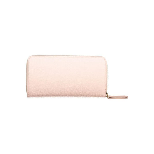 Mario Valentino Pink Polyethylene Wallet VA-36189