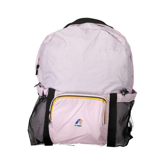 K-WAY Pink Polyamide Women Backpack KW-34784
