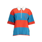 Gant Red Cotton Women Polo Shirt GA-36983-XS