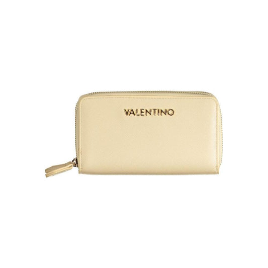 Mario Valentino Beige Polyethylene Wallet VA-29944