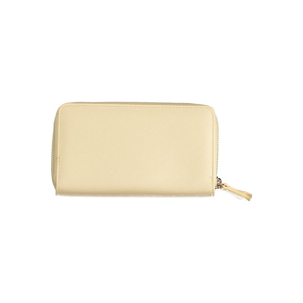 Mario Valentino Beige Polyethylene Wallet VA-29944