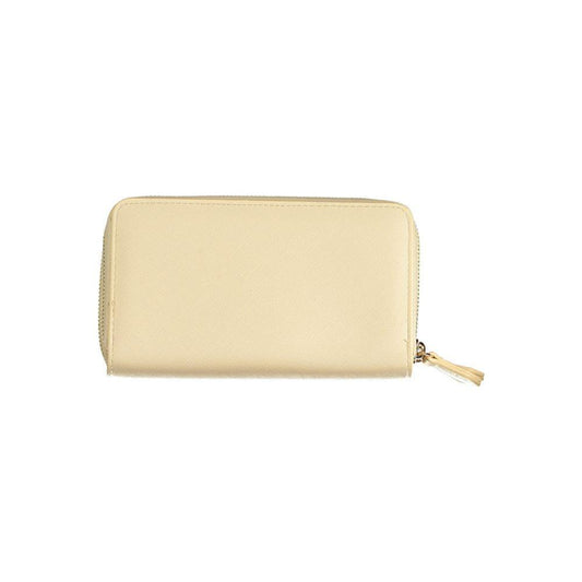 Mario Valentino Beige Polyethylene Wallet VA-29944
