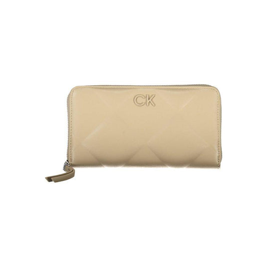 Calvin Klein Elegant Beige Multi-Compartment RFID Wallet CA-26292