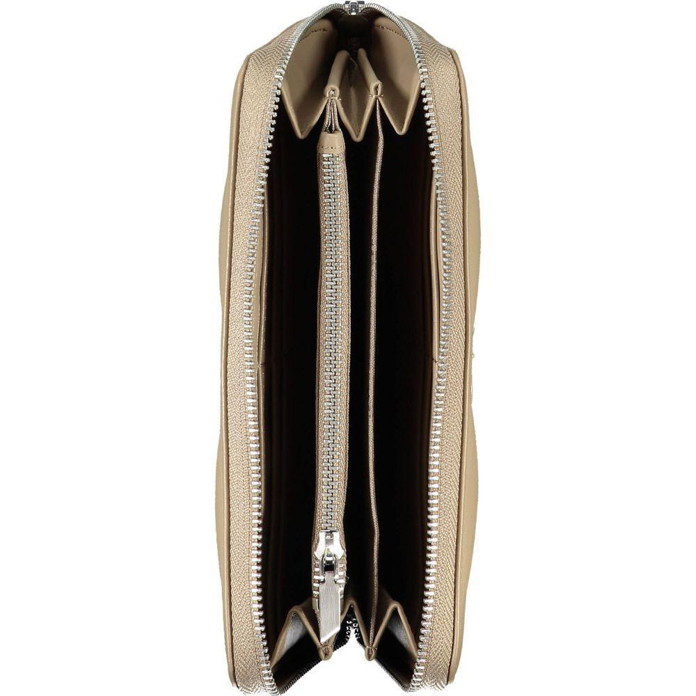Calvin Klein Elegant Beige Multi-Compartment RFID Wallet CA-26292
