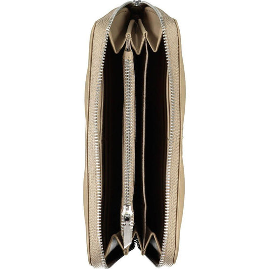 Calvin Klein Elegant Beige Multi-Compartment RFID Wallet CA-26292