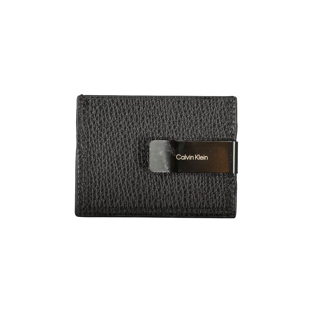 Calvin Klein Black Leather Wallet Calvin Klein