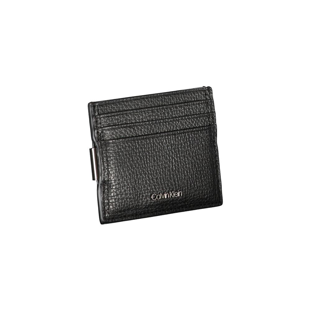 Calvin Klein Black Leather Wallet Calvin Klein