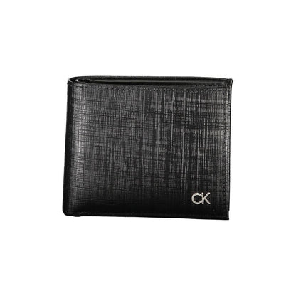Calvin Klein Black Leather Wallet Calvin Klein