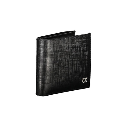 Calvin Klein Black Leather Wallet Calvin Klein