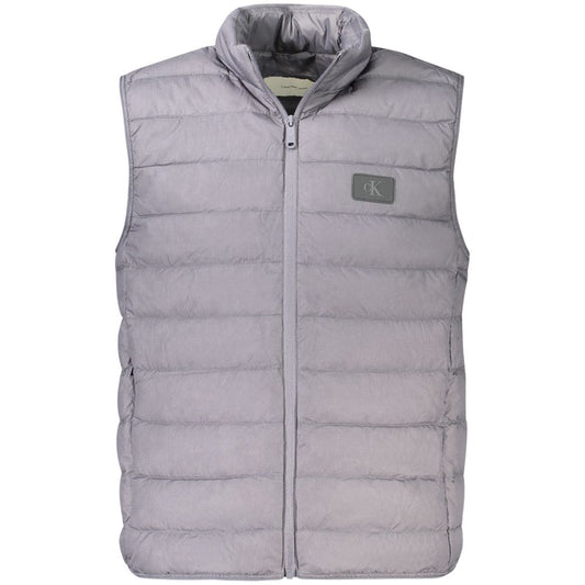 Calvin Klein Gray Polyamide Men Jacket CA-33736-M