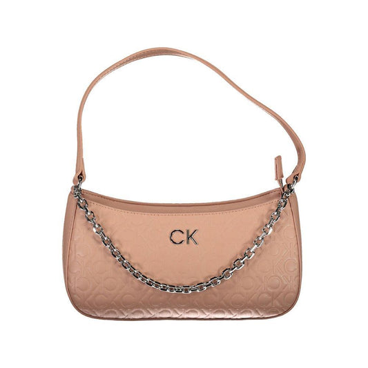Calvin Klein Pink Polyester Women Handbag CA-16812